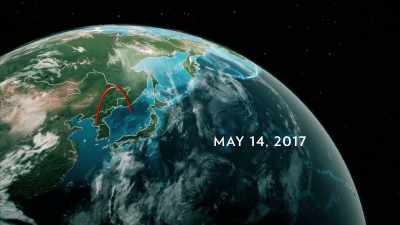 The two successful
ICBM launches in July 2017 - Inside North Korea: Then and Now with Lisa Ling