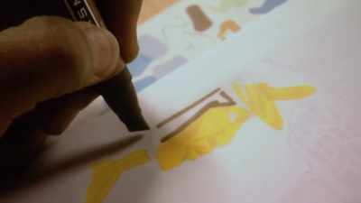 The, uh, drawing teacher
had a book - Black Art: In the Absence of Light
