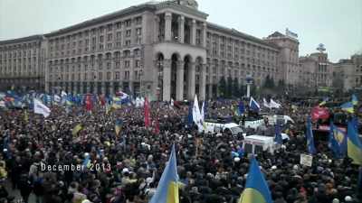 The Ukrainians
start demonstrating - Putin: A Russian Spy Story