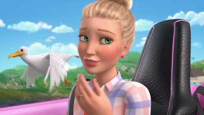 The unexpected can happen
at any time. - Barbie: A Touch of Magic