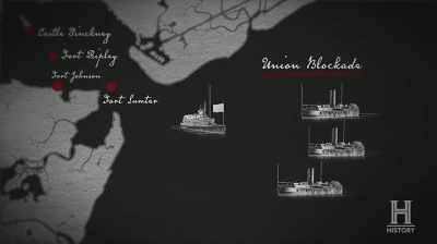 - The Union was preparing
their guns to fire on the ship. - Black Patriots: Heroes of the Civil War