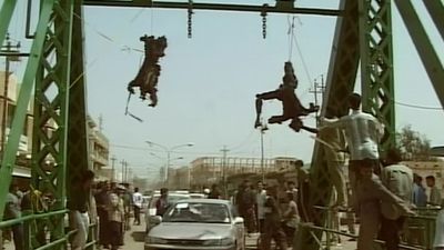 The United States was planning on walking through here - Fahrenheit 9/11