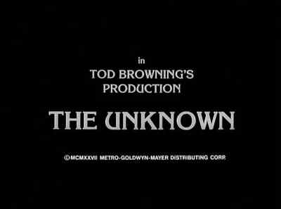 The Unknown - The Unknown