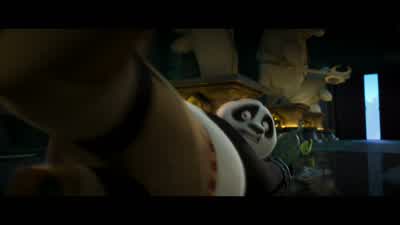 Ha-ha! Oh! The Urn of Whispering Warriors! Which I've already broken! Twice! Why would you keep an u - Kung Fu Panda 4
