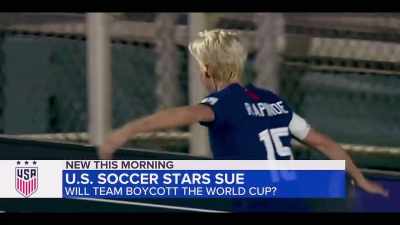 The US women's soccer team
is taking charge - The Playbook