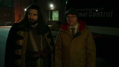 The vampires are always like,
: "Ooh! I'm a vampire. - What We Do in the Shadows