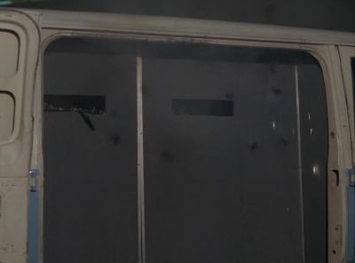The van
is armor-plated! - The A-Team