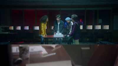 The vault is a solid steel bank case, - Detention Adventure