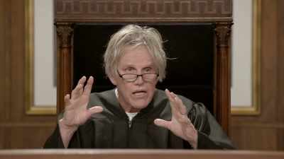 The venom will stop you
from wearing your boots - Gary Busey: Pet Judge