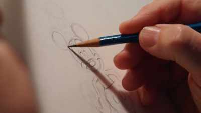 The very first animation I did here at
the studio back in 19-- - Mickey: The Story of a Mouse