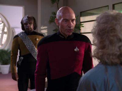 The vessel appears undamaged. - Star Trek: The Next Generation