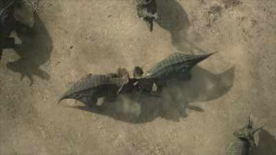 The veteran
has a four-ton weight advantage... - Prehistoric Planet