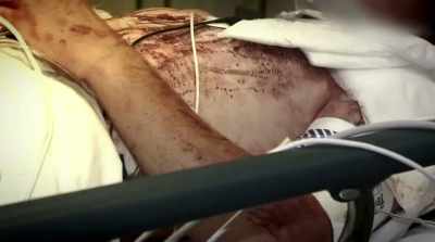 The victim's
neck was just filleted open - The United States of Insanity