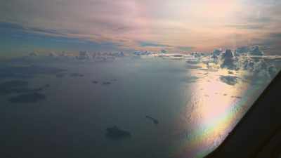 The view from my window
was not all that different - Q: Into the Storm
