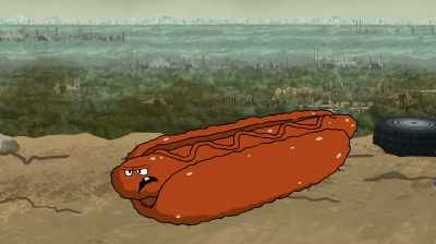 The viewers have eyeballs - Aqua Teen Forever: Plantasm