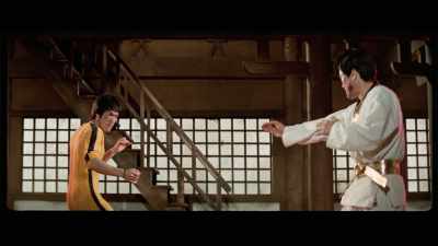 'The violence is interrupted once again, - The Final Game of Death