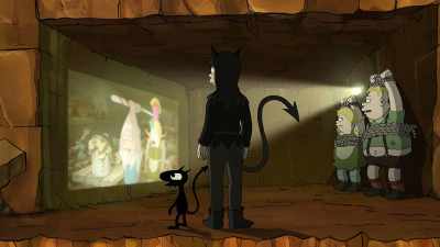 The violence is too graphic!
It offends mein eyes! - Disenchantment