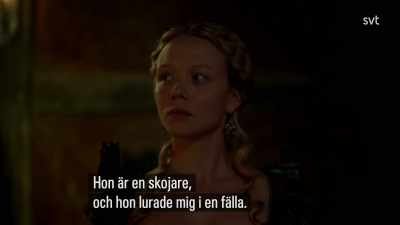 The violet forced me. She entrapped me. - Jamestown