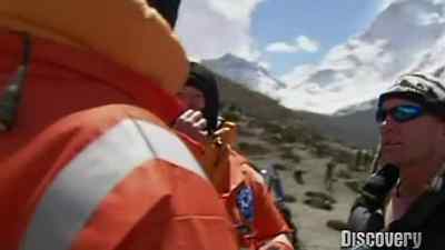 The visibility is almost zero here.
And it's easy to mislead. - Man vs. Wild