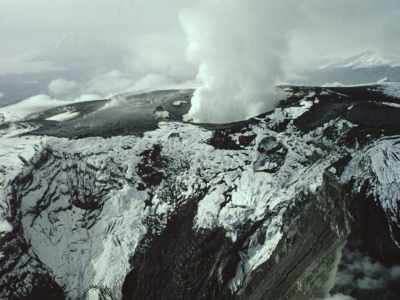 The volcano erupted the previous day, - Fire of Love