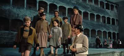 Look The von Trapp Family SingersLiesl Friedrich Louisa Brigitta Kurt Marta and GretlWhy am I always last Because you are the most important - The Sound of Music