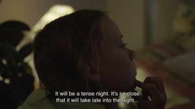 The vote is so tight
that we will have to wait until late at night ... - I Am Greta