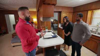 The wall is almost prohibitive
for actually seeing
what's going on in there. - Renovation Impossible