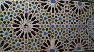 The wall and floor mosaics
at the Alhambra - M. C. Escher: Journey to Infinity