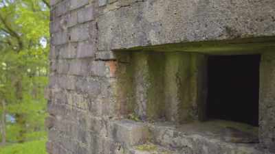 The walls are roughly
about a foot and a half thick. - Mysteries of the Abandoned