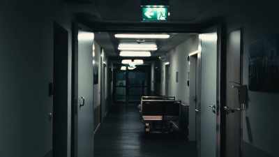 The ward is quiet for several days,
but one evening, - Haunted Hospitals