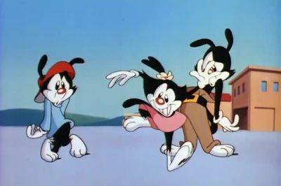 The Warner brothers and their sister Dot - Animaniacs