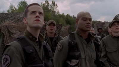 The warrior before you
speaks in my name. Heed his words. - Stargate SG-1