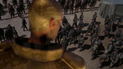 The warrior before you
speaks in my name. Heed his words. - Stargate SG-1