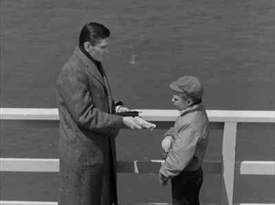 The water was ice cold, - Alfred Hitchcock Presents