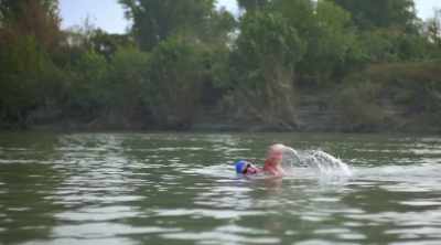The water temperatures can go
as low as six degrees. - World's Most Scenic River Journeys