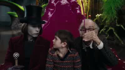 The waterfall is most importantMixes the chocolate churns it upmakes it light and frothyBy the way no other factory in the worldYou already said that - Charlie and the Chocolate Factory