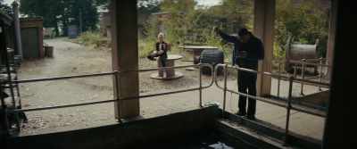 The water's ambient
tritium reading - The Man Who Fell to Earth