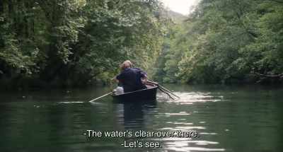 -The water's clear over there.
-Let's see. - 20,000 Species of Bees