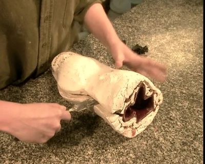 THE WAX COOLS
IN ABOUT 15 MINUTES, - How It's Made