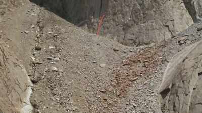The way you ascend
a big wall is, - Edge of the Earth