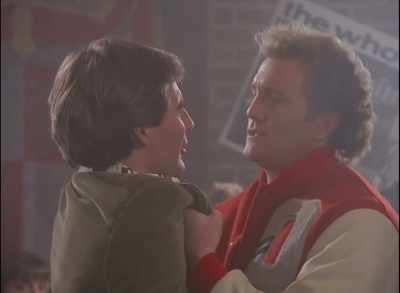 The way he talks,
the way he looks at me, - Quantum Leap