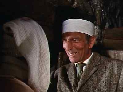 The weather is clearing. - Third Man on the Mountain