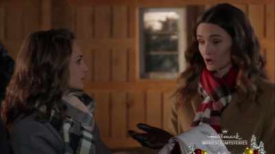 The wedding's two days
before Christmas, - A Blue Ridge Mountain Christmas
