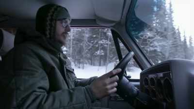 The weight of the thing alone
might also just help keep it - Life Below Zero: Next Generation