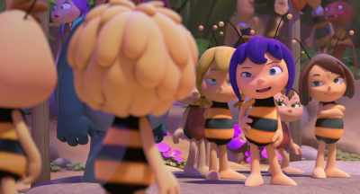 The weird new bugs? - Maya the Bee: The Honey Games