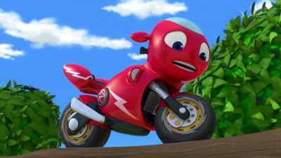 - The Wheelford Wheeler's
saddlebag - Ricky Zoom