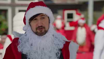The whole book
is about the guy - The Santa Summit