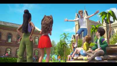 The whole school is going to the amusement
park because today is… - Mermaid Magic