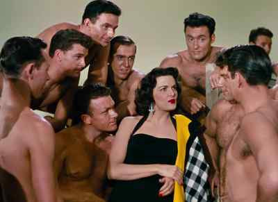 - The whole team?
- Until after the games. - Gentlemen Prefer Blondes