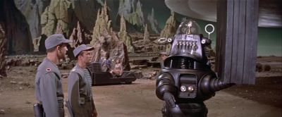 The whole thing hardly comes to ten tons - Forbidden Planet